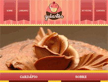 Tablet Screenshot of gulartesbolos.com.br